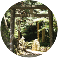 Shinto shrine in God